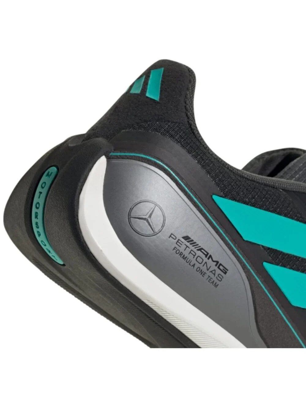 adidas Feroza Mercedes AMG Petronas F1 Unisex 9m/10w Team Shoes Black JQ3272 NEW